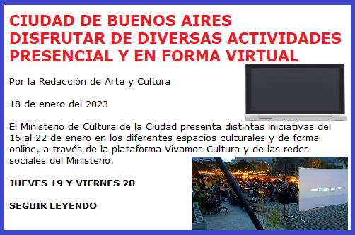 ACTIVIDADES ENERO II